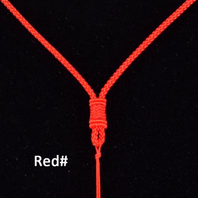 China Nylon Sweater Chain Lanyard Colorful Necklace Rope Pendant Pineapple 12# Rope for sale