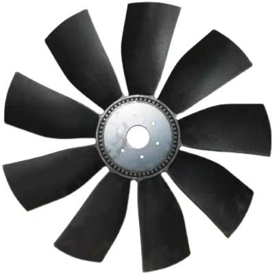 China Construction Works Excavator Fan Blade Cooling 6 Holes 9 Fan for Volvo Ec700/Ec750 D16e for sale