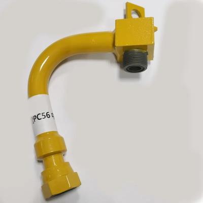 China Excavadora Tubo de hierro Komatsu PC56 PC300-7 PC360-7 Tubo de entrada de aceite Tubo de brazo en marcas en venta