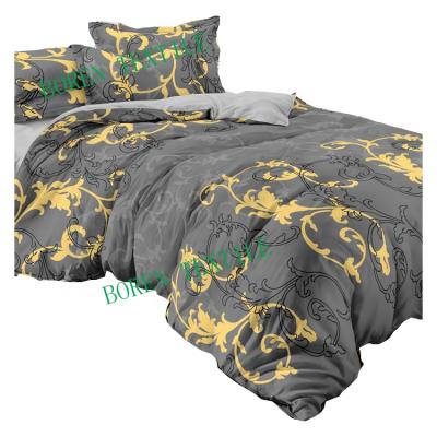 China Nondisposable 100% Cotton Stocklot Sheet Flower Print Duvet Cover Set Turkish Bedspread for sale