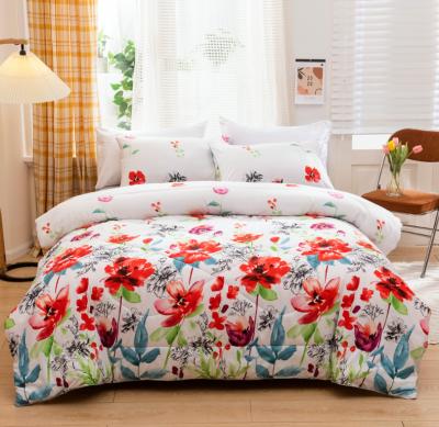 China Amazon Single Home Textile Bedding Comforter Sets All Season Quilting German Foreign Trade Comforter Pillow Case 3 Pcs Sets for sale