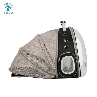 China Breathable Expandable Transparent Super Cat Bubble Backpack Carrier Bag Pet Capsule Backpacks Large For Cats And Dogs for sale