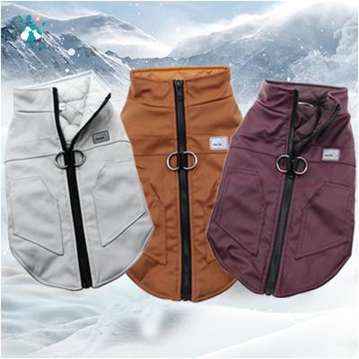 China Wholesale Outdoor Winter Reflective Brand Stored Warm Waterproof Windproof Vest Dog Jacket for sale