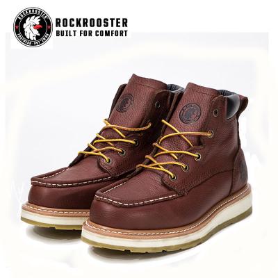 China Other Rockrooster men's leather goodyear casual boots waterproof work boots lightweight work boots for sale