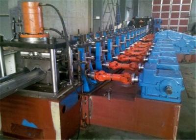 China Double Sided Wall Panel Roll Forming Machine 65 KW 4mm Plate For Guardrail System for sale