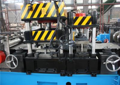 China Bearing Steel Highway Guardrail Roll Forming Machine , 50HZ Steel Roll Forming Machine for sale