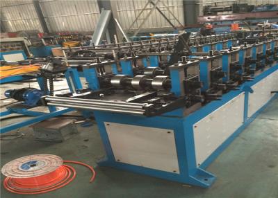 China Hydraulic Cutting Door Frame Roll Forming Machine , 12kw Door Frame Making Machine for sale