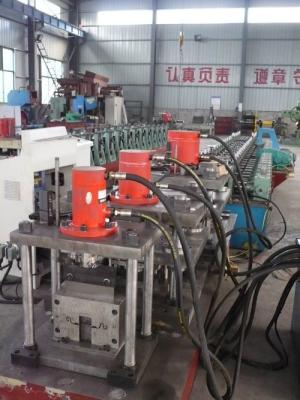 China Galvanized Steel Door Frame Roll Forming Machine 20KW 415V 30 Stations With CE for sale