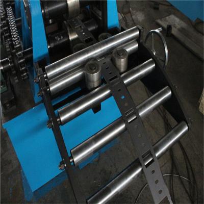 China Metal Steel Perforated Galvanized Cable Tray Roll Forming Machine Height 50-150mm for sale