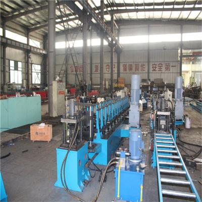 China Galvanized Outdoor Flexible Perforated Cable Tray Machine with Decoiling / Feeding / Guiding for sale