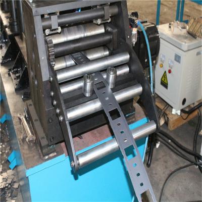 China Energy saving Galvanized / PPGI  cable tray roll forming machine Width 150-600mm for sale