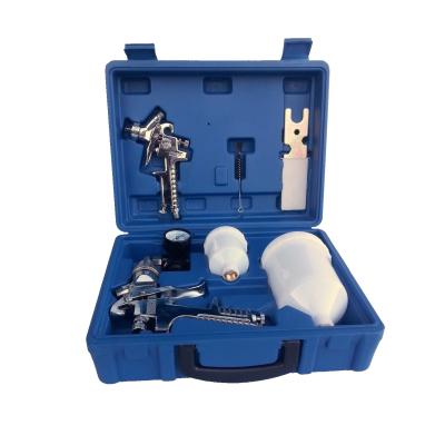 China Professional Factory High Quality Tool Kit H-827 Paint Spray Gun Kit 1.4mm and 0.8mm for sale