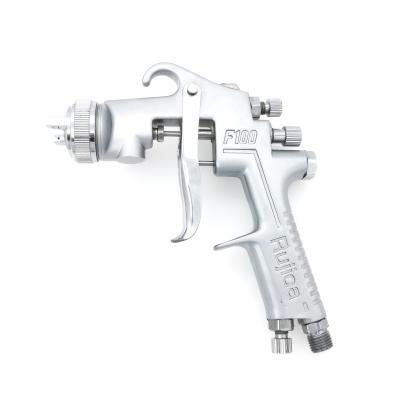 China F-100 Aluminum Spray Gun Paint Spray Gun Nozzle 1.3MM Aluminum Gravity Feed 400CC Pot for sale