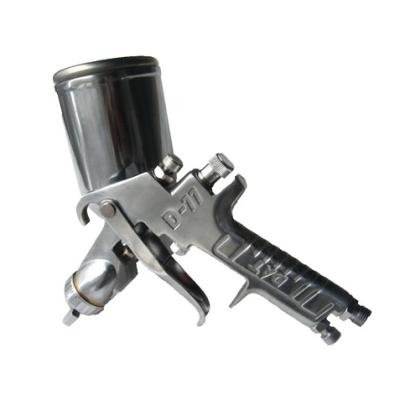 China High Quality Neumatic Metal Painting 2.0mm 2.5mm 3.0mm D-77G 400ML Gravity Pneumatic Spray Gun for sale