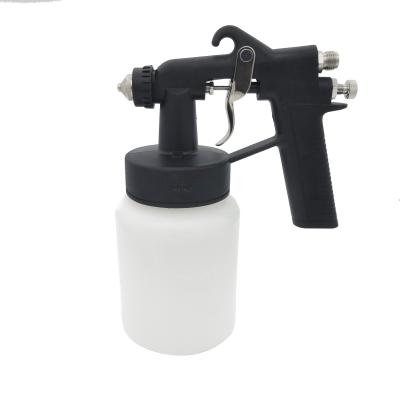 China Plastic V-90 Low Pressure Air With Nozzle 1.3mm 1.3mm Standard 750cc HVLP Paint Spray Gun for sale