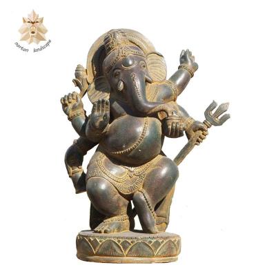 China Western Hot Sale Marble Ganesha Statue NTMS-381Y for sale