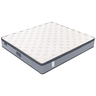 China Roll in a box mattress in a box hot selling 3 zones pocket box spring OEM pocket fabric furniture bedroom hotel intex bed for sale