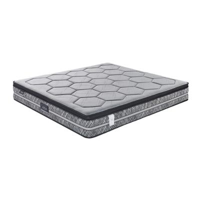 China Roll In A Box Luxury Spring Mattress King Size Bed Mattress High Density Maker for sale