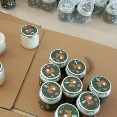 China Birthdays Container6X6.5Manufacturer Candles Shaped Gift Sets Scented Luxury Natural Cotton Wedding Anniversary Personalized Handmade OEM for sale