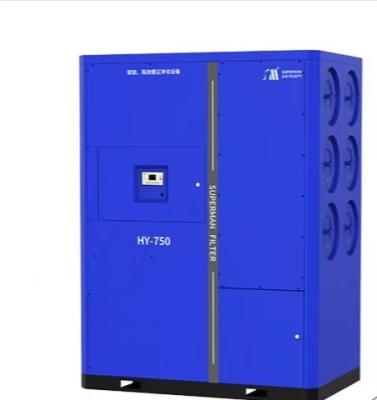 China Building Material Stores Superman HY-7.5 7.5kw Cartridge Filter Cartridge Dust Collector Laser Cutting Dust Collector for sale