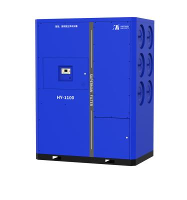 China Building Material Shops HY-11 Industrial Dust Collector Exhaust System 11kw Dust Collector For Laser Cutting for sale