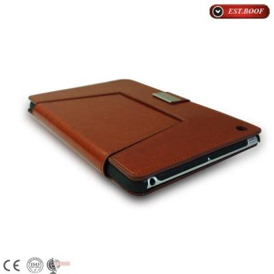 China 7.9inch kickstand Wallet tablet case tear resistant anti - dust for ipad mini for sale