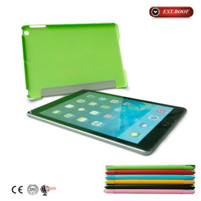 China Green , Red , white , black Folio leather tablet covers Folding For IPad Air for sale