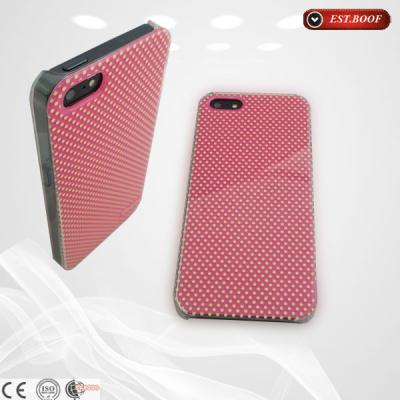 China Customized Plastic Cell Phone Cases , Red Women Clear Cell Phone Cases for sale