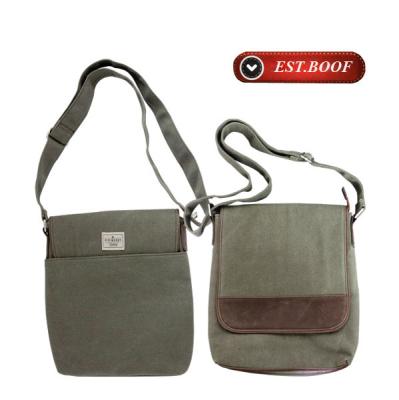 China Casual 10 inch canvas laptop bag , ipad 2 / 3 / 4 camera shoulder bag for sale