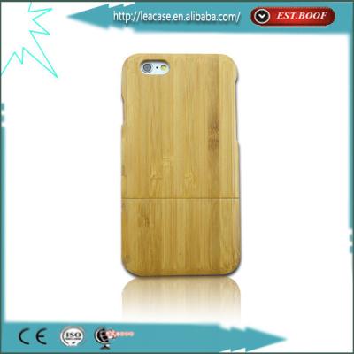 China Eco-friendly Genuine Natural Bamboo Cover Case For Iphone 6/6 Plus for sale