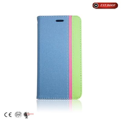 China 5.5 Inch Blue Card Slots Apple cell phone covers For Iphone 6 Plus for sale