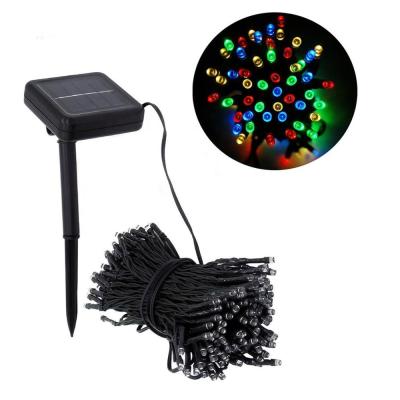 China Led Solar String Light IP65 39ft 100 LED Solar Color Fairy String Lights for Lawn Garden Wedding Patio Holiday Decorations Street Light for sale