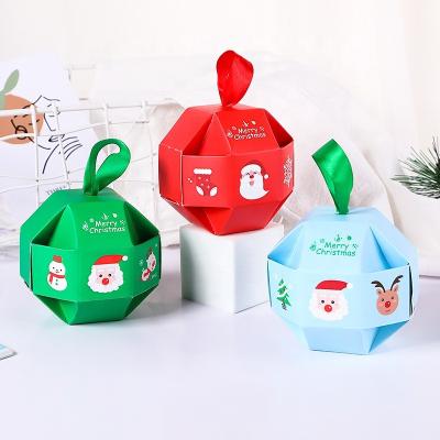 China Wholesale Handmade Christmas Candy Box Christmas Gift Box Star Candy Gift Box New for sale