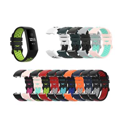 China High Quality Strap For Fit Charge 4 Smart Watch Sport Silicone Band Strap Replacement Watch Band Se Band Bit Charge 3 for sale