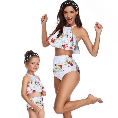 China Breathable swimwear shapes mommy and me swimwear kids thong kids swimwear wholesale kids and adult sets for sale