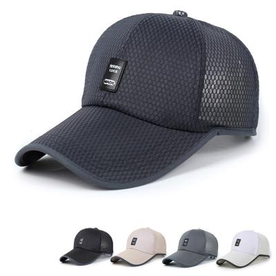 China breathable & 2021 Top Selling Breathable Single Hats Waterproof Adjustable Mens Hat Baseball Caps Amazon Snapback Summer Men's Breathable for sale