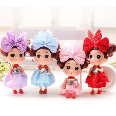 China Mini Lovely Girl Plastic Dolls/Topper Cake Model for sale