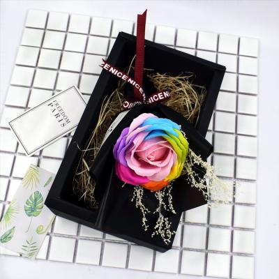 China Wholesale New Arrival Decoration Gift Made In China Valentine's Day Artificial Soap Flower Bouquet 2019 for sale