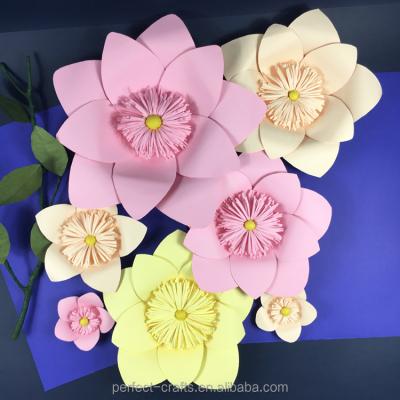 China Natural Handmade Touch Wallpaper Flowers for Wedding Decor Home Decor for sale