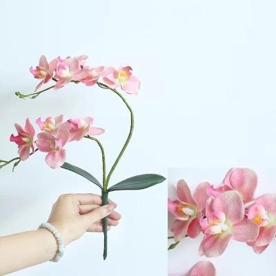 China Wedding New Home Decoration 2022 Style Phalaenopsis Hand Stake Flower Set Amabilis Manufacturers Home Decoration Wedding for sale