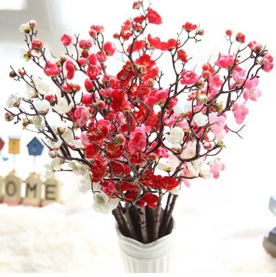 China Wholesale Natural Touch Wintersweet Artificial Flowers for Home Decoration for sale