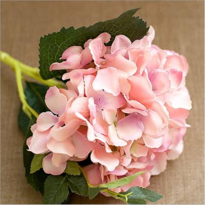 China Wedding Cloth Decoration Silk Flower Artificial Flower Mother's Day Gift Colorful Hydrangea for sale