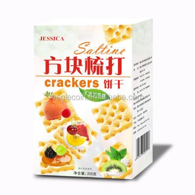 China 200g Natural Sugar Free Soda Cookies Adjust Crunchy Cookies Using Xylitol Cookie for sale