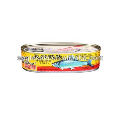 China Canned Fish Canned Solid In Life Variety BRC Product Vegetable Oil Fish Body Weight Shelf Type ISO GMP for sale