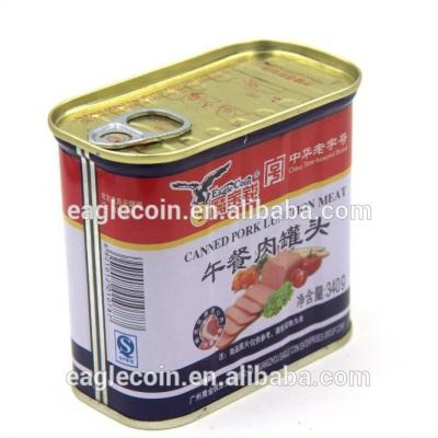 China 340g / 198g canned canned luncheon meat in wholesale price for sale