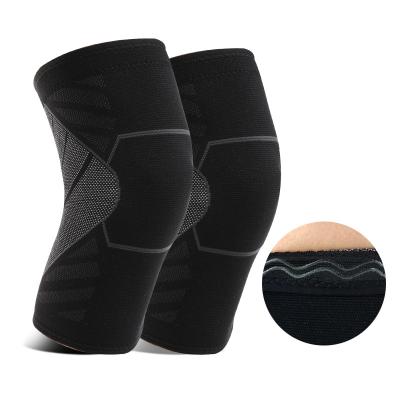 China Factory Wholesale Universal Sports Knitting Fitness Push Up Indoor Outdoor Breathable Comfortable Elastic Protective Knee Pads for sale