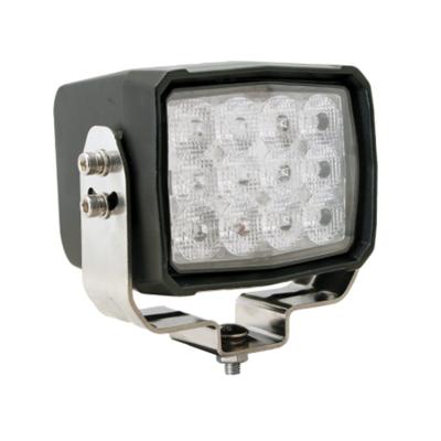 China Square 48w Led Work Light 12v 24v Road Flood Spot Lamp For Car Truck Suv W002 for sale