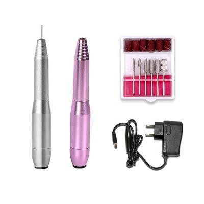 China Beauty nail drill tools manicure tool portable electric nail drill home use nail polishing machine nail drill efile pen for sale