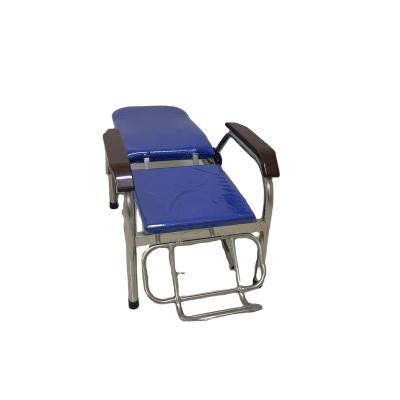 China Modern Adjustable Stainless Steel Hospital Furniture Transfusion Chair for sale