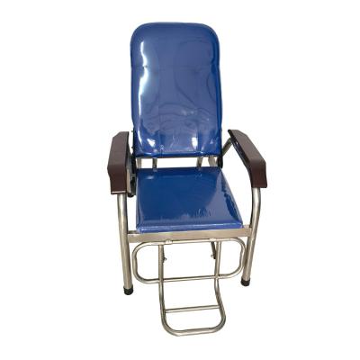 China Modern Patient Adjustable Height Footrest Hospital Blood Infusion Portable Blood Recliner Transfusion Chair for sale